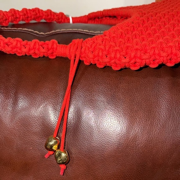 ‼️NEW Madewell The Camren Rope Bright Frame Shoulder Bag - Picture 7 of 8